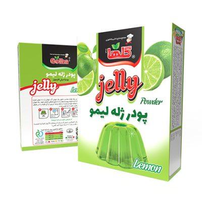 پودر ژله لیمو گلها