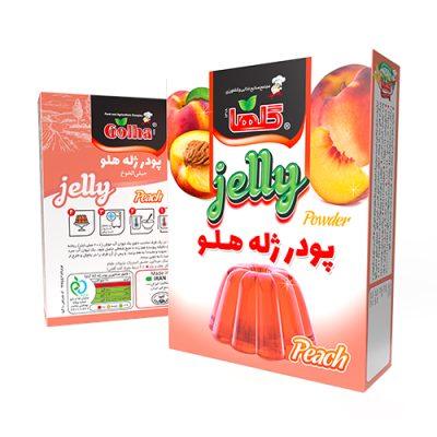 خرید اینترنتی پودر ژله هلو 100 گرم