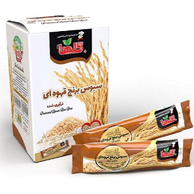 سبوس برنج قهوه ای – جعبه 20 عددی