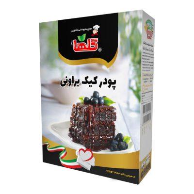 پودر کیک براونی گلها 400 گرم - جعبه