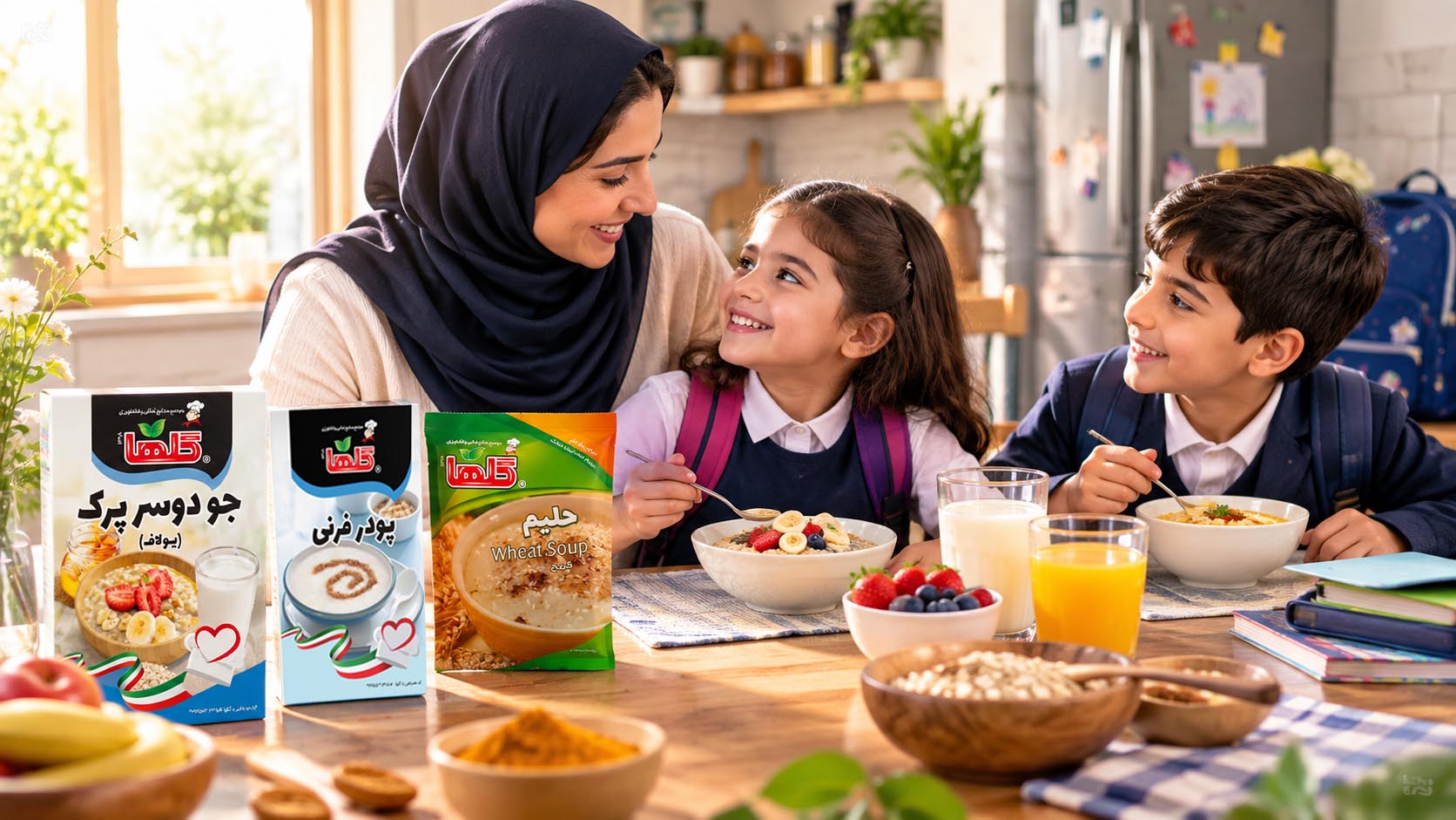 صبحانه‌ای به‌وقت رشد؛ گلها همراه خانواده‌ها از کودکی تا بزرگسالی