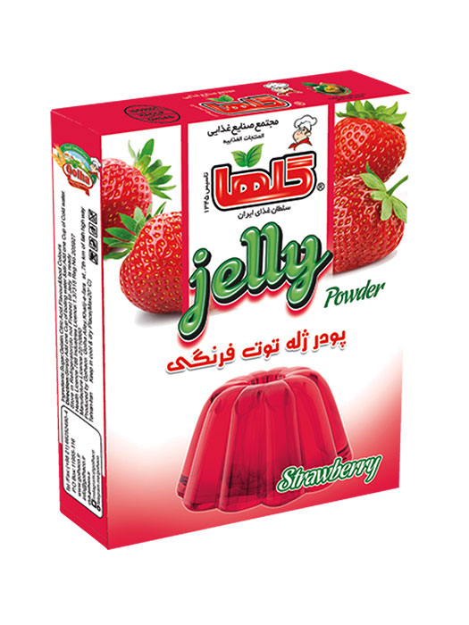 پودر ژله توت فرنگی – جعبه