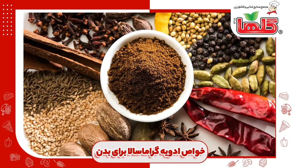 خواص چاشنی گراماسالا برای بدن